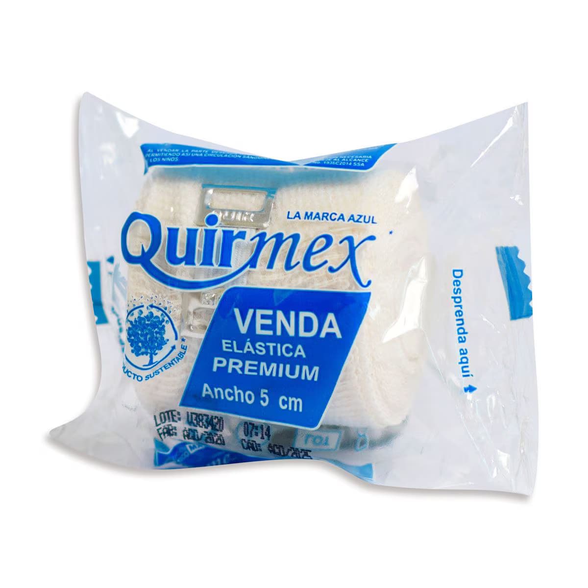 Venda Elastica QUIRMEX 5.0 cm