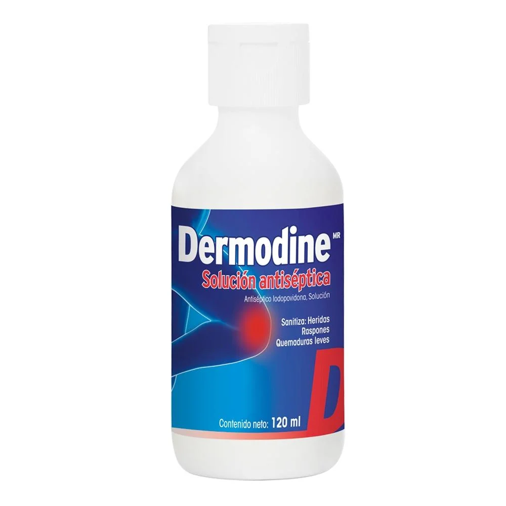 Iodopovidona DERMODINE Antiseptica C/120 mL
