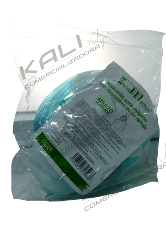 MASCARILLA CON NEBULIZADOR NO REFLUJO 6 ML ADULTO SENSI MEDICAL