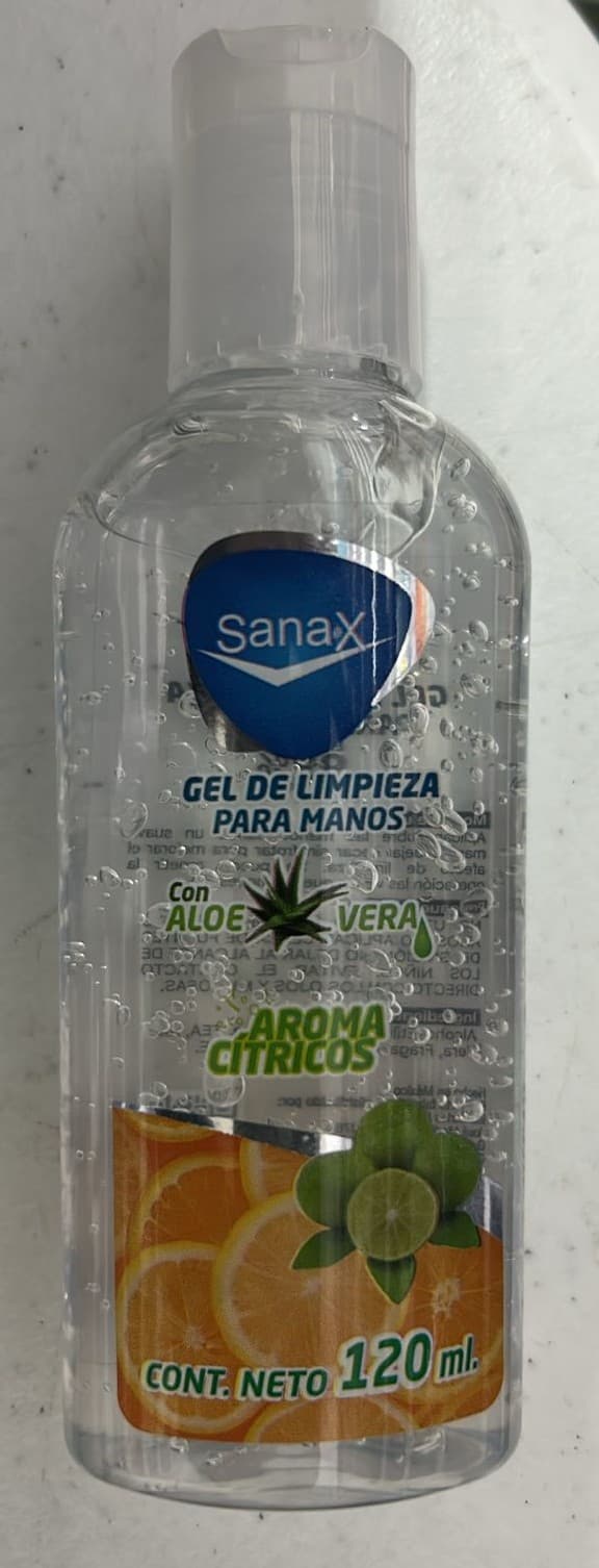 Gel antibacterial SANAX C/120 mL