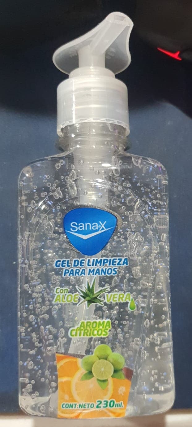 Gel antibacterial SANAX C/230 mL