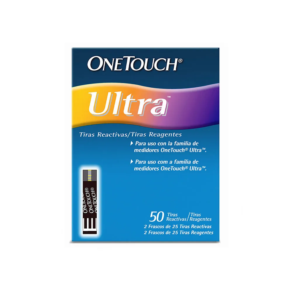Tiras reactivas ONE TOUCH ULTRA C/50 Tiras
