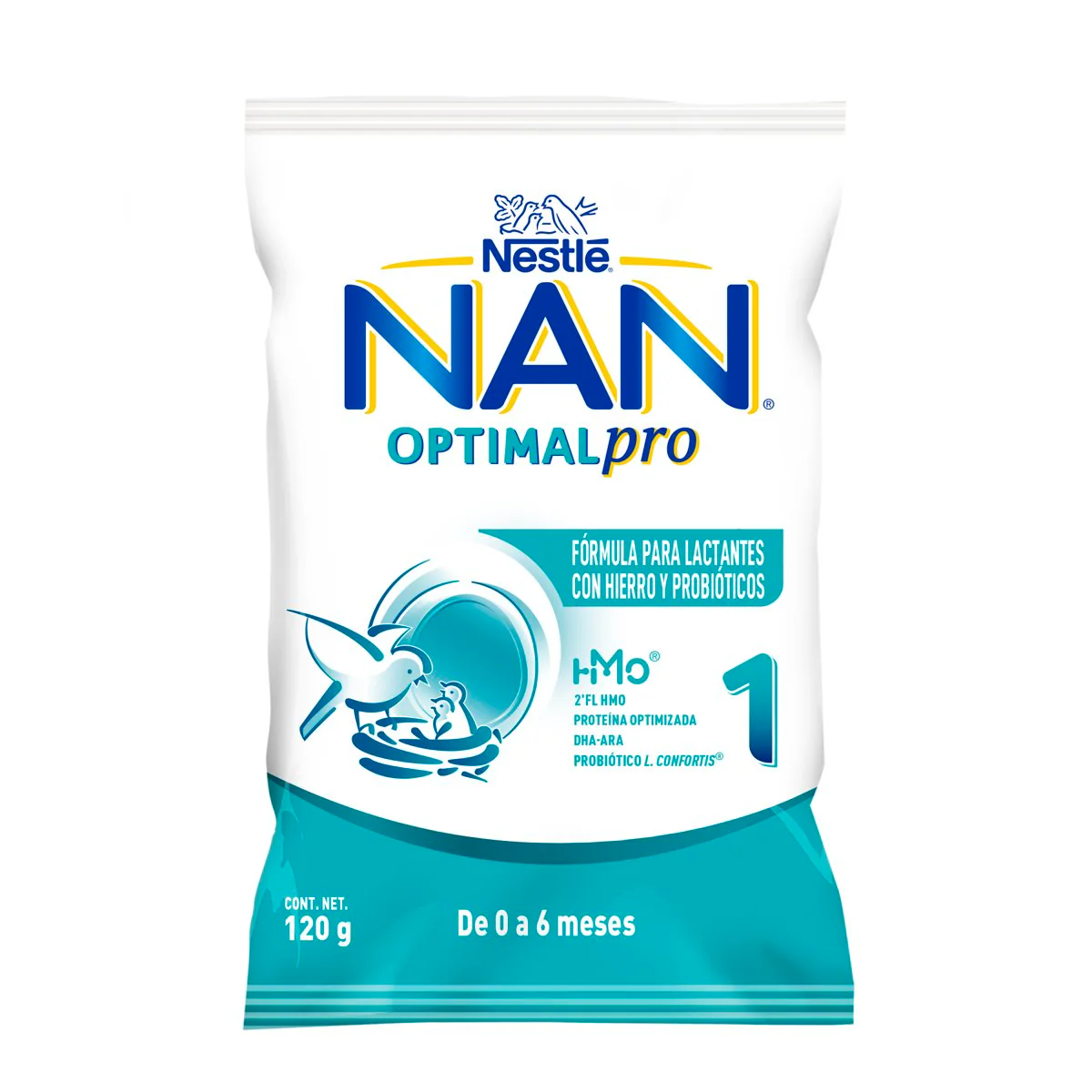 Leche NAN 1 Optimalpro C/120 g
