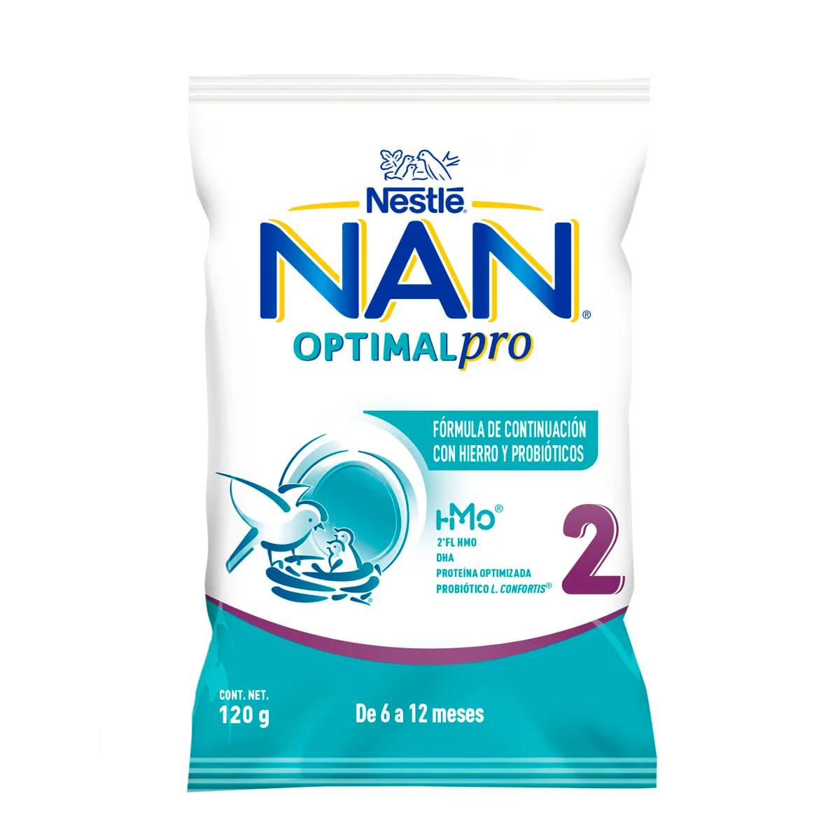 Leche NAN 2 Optimalpro C/120 g