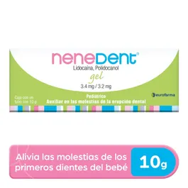 LIDOCAINA / POLIDOCANOL NENE-DENT C/10 GR