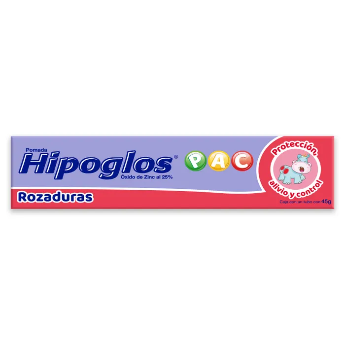 Oxido de Zinc 25 % HIPOGLOS P-A-C C/45 g