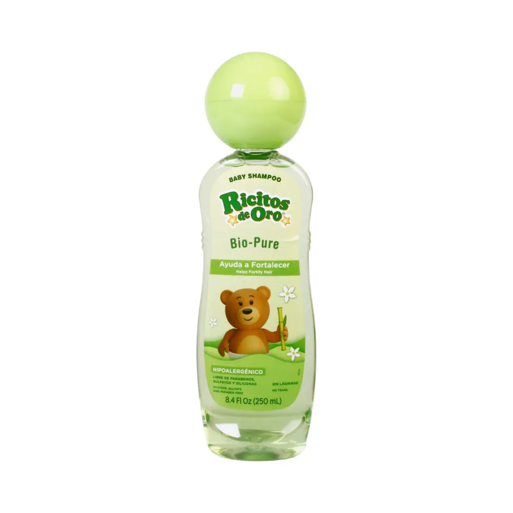 Shampoo Ricitos de Oro BioPure C/250 mL