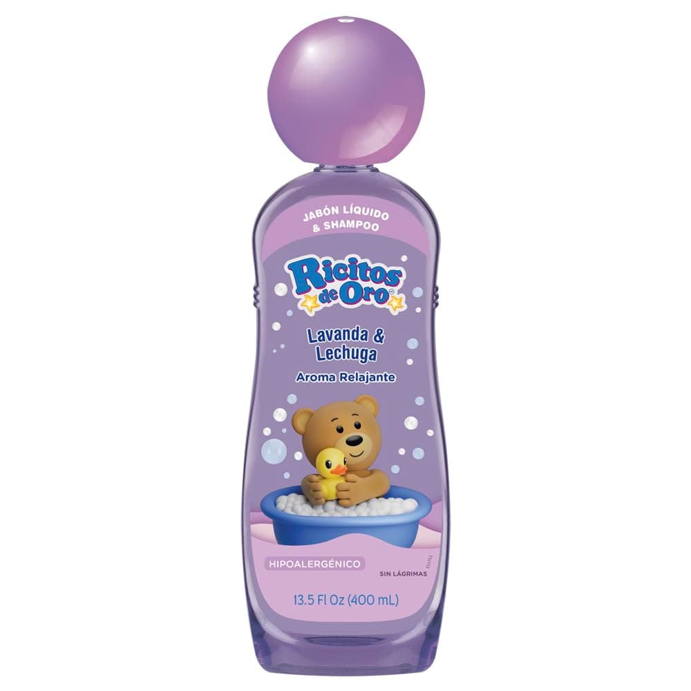 Shampoo Ricitos de Oro Lavanda y Lechugas C/400 mL