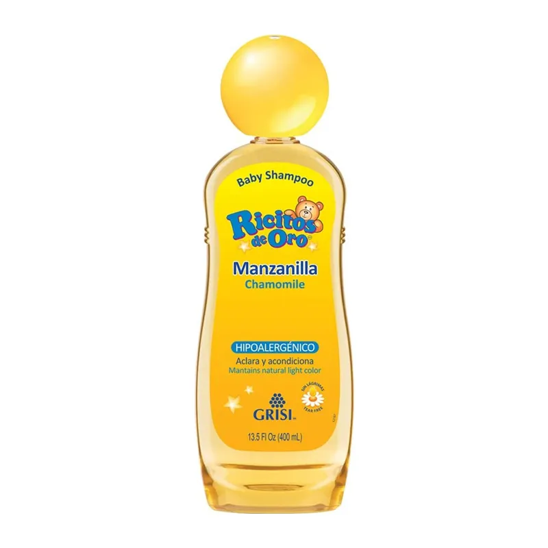 Shampoo Ricitos de Oro Manzanilla C/400 mL