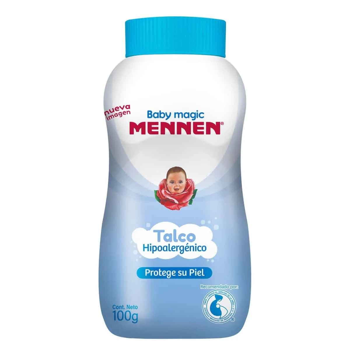 Talco para Bebe Mennen Baby Magic Azul 100 g