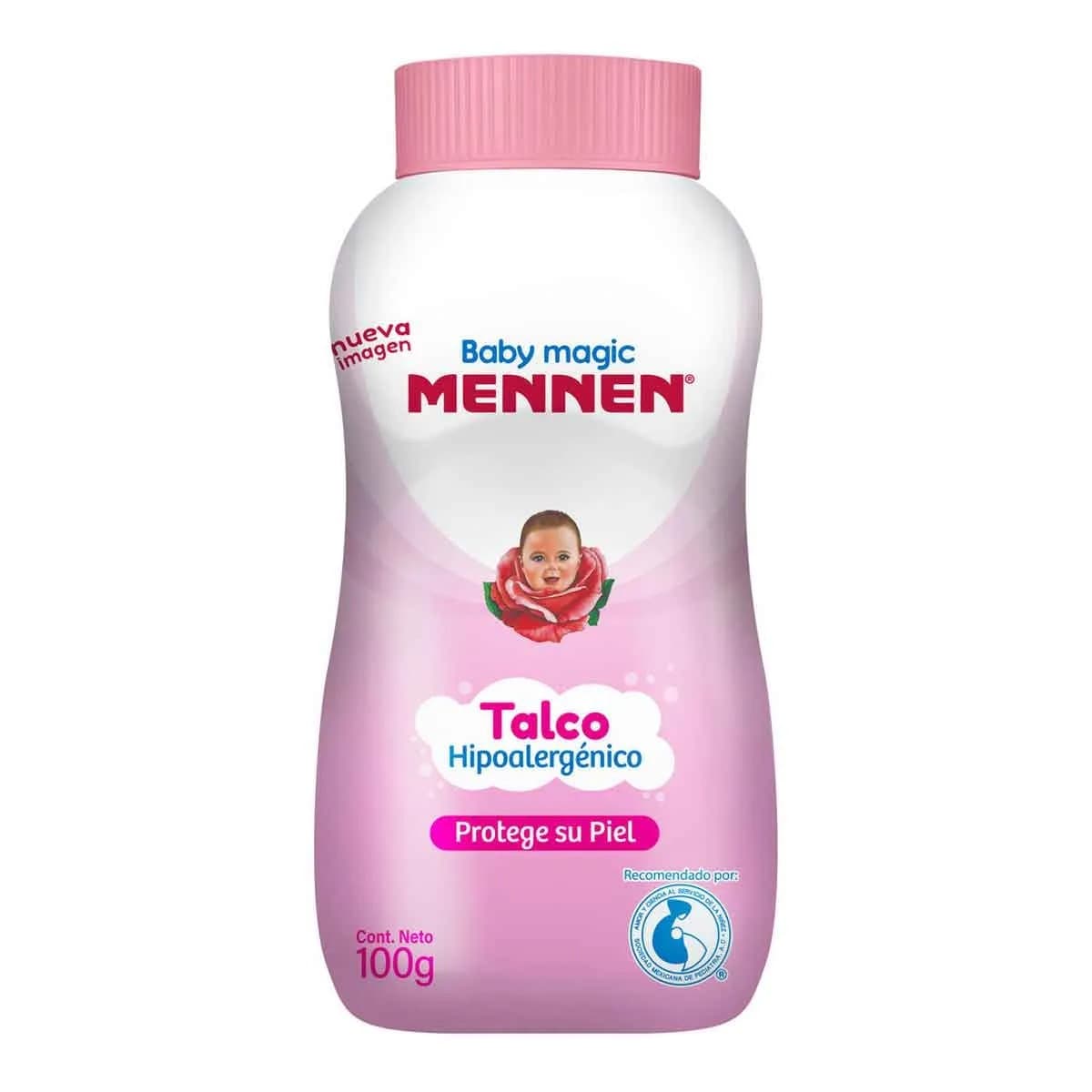 Talco para Bebe Mennen Baby Magic Rosa 100 g