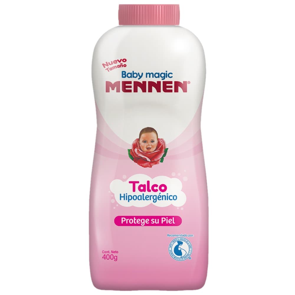 Talco para Bebe Mennen Baby Magic Rosa 400 g