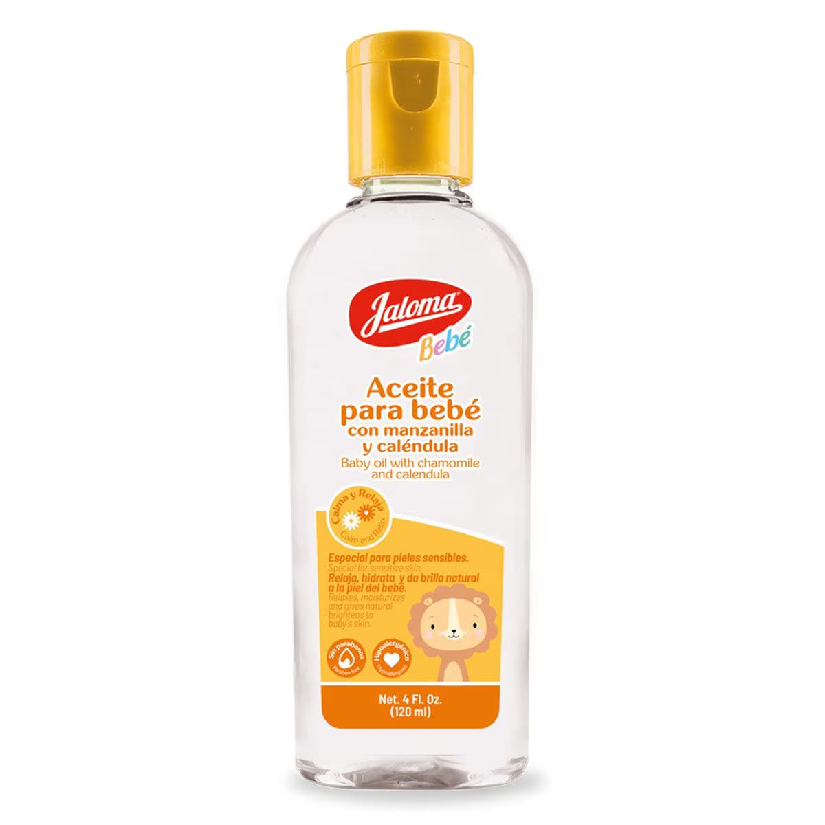 Aceite para bebe JALOMA Manzanilla C/120 mL