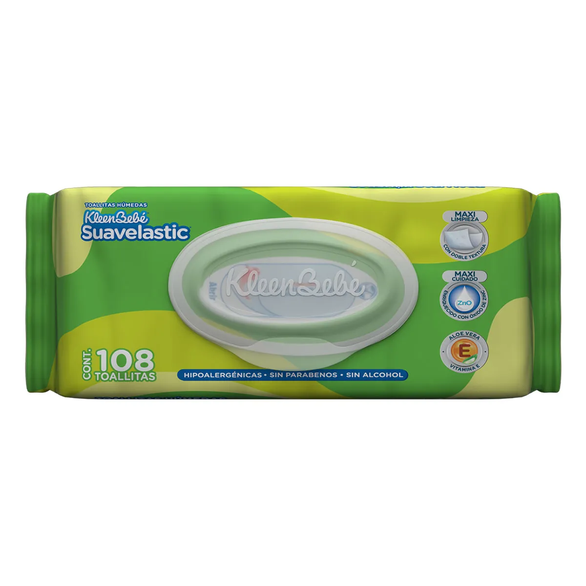 Toallitas Húmedas SUAVELASTIC C/108 pzas