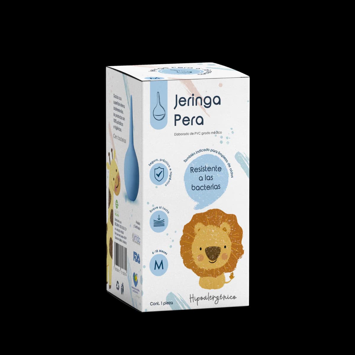 Jeringa pera mediana de 6-18 meses NANNA
