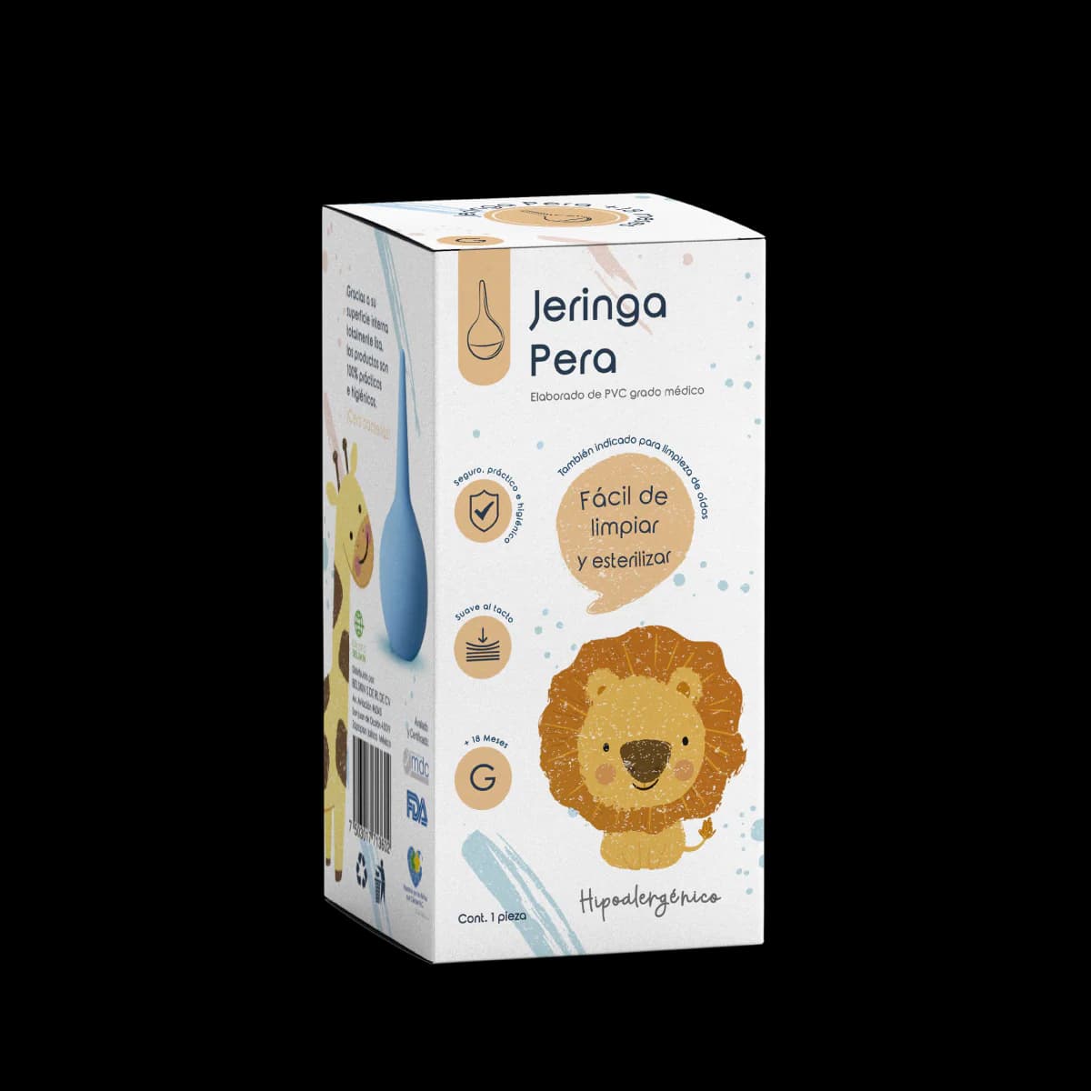 Jeringa pera grande de 18-36 meses NANNA