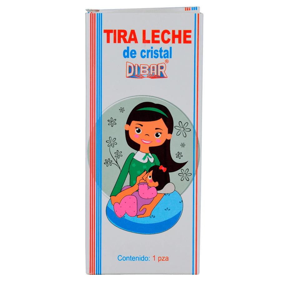 Tiraleche de cristal DIBAR C/1 pza