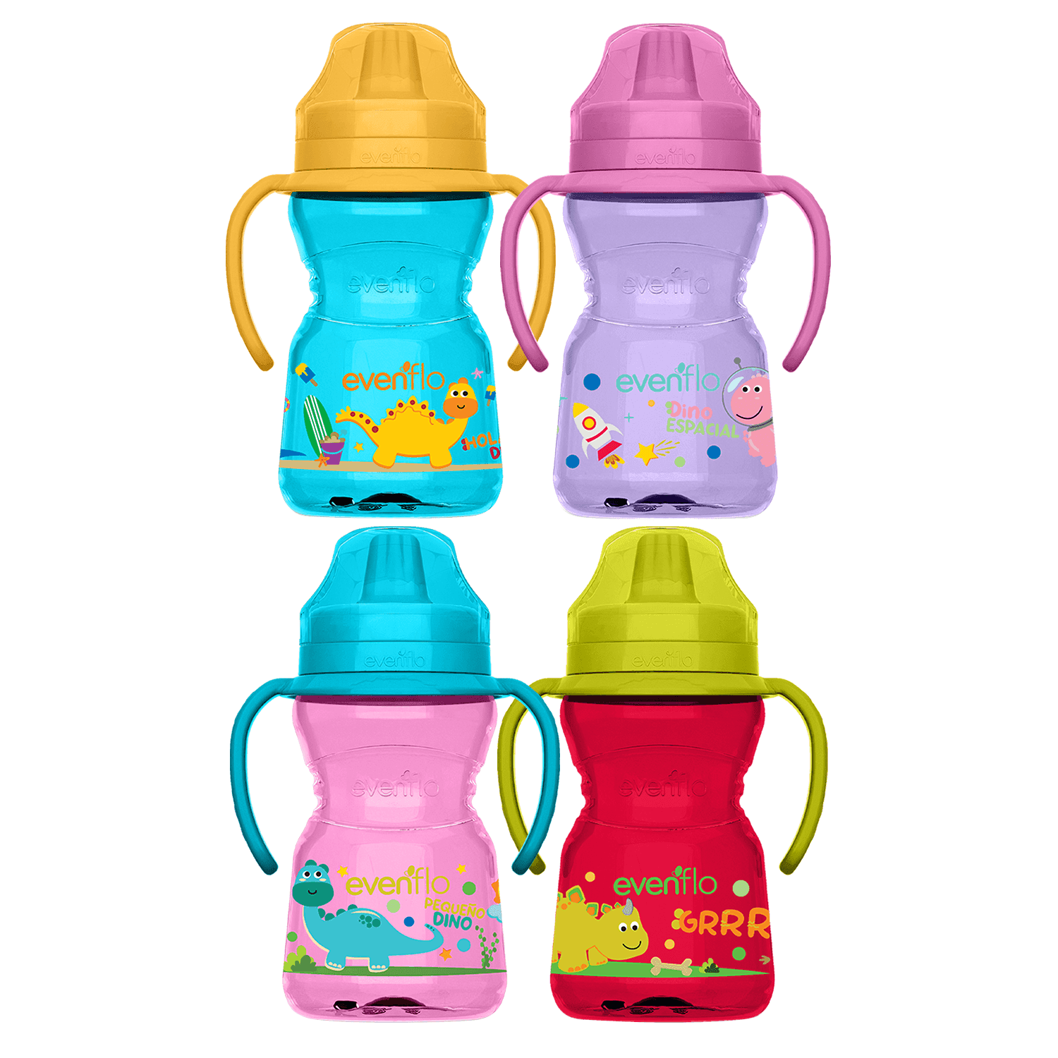 Vaso Entrenador Evenflo Pets con Boquilla Suave C/10 onzas