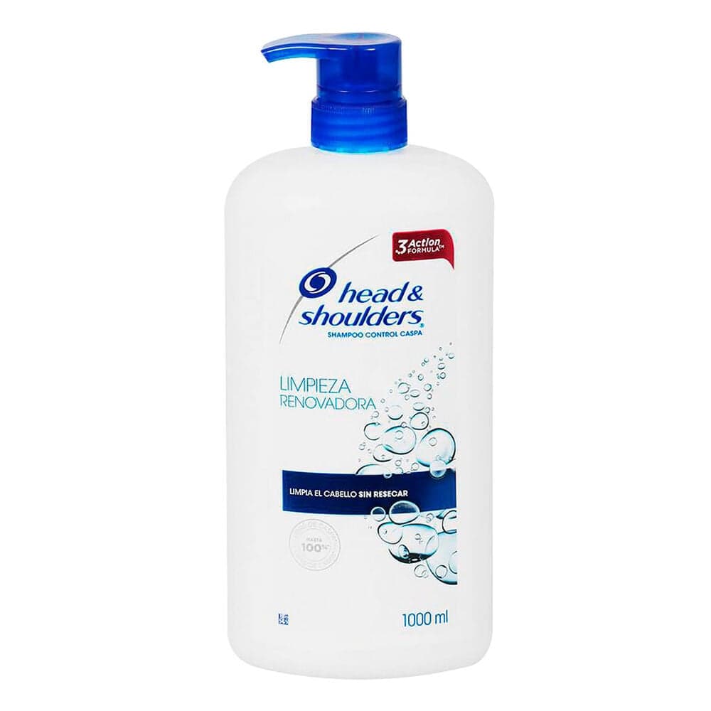 Shampoo Head & Shoulders Limpieza Renovadora 1 L