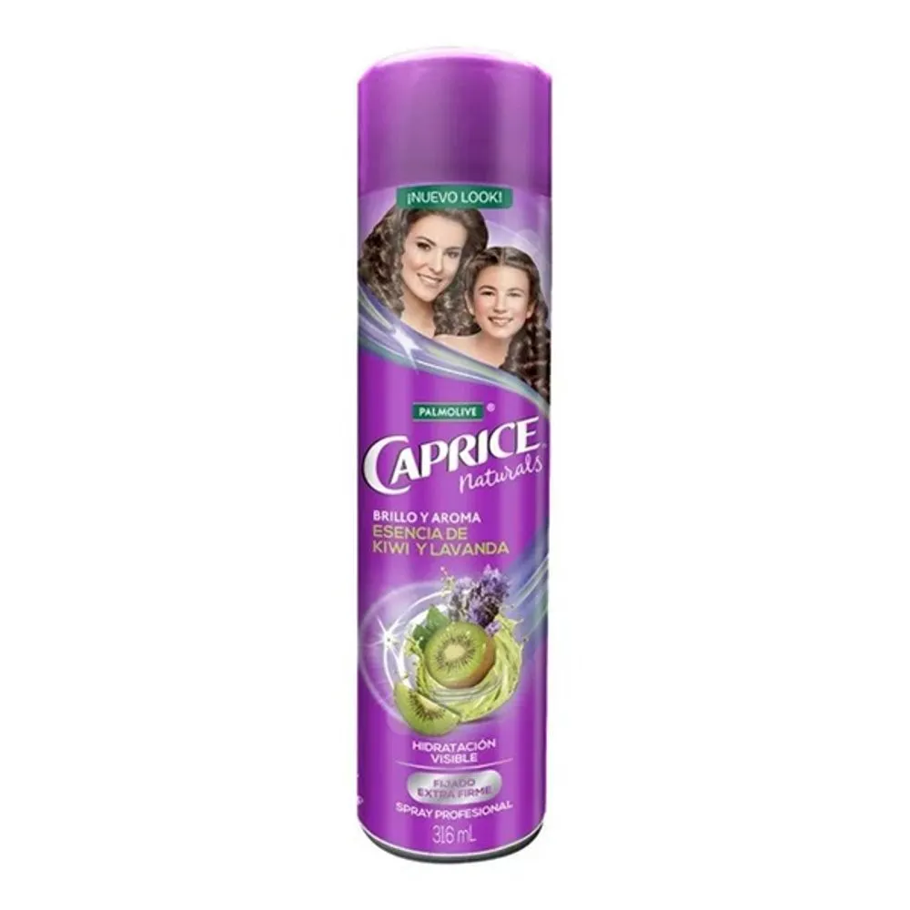 Spray Fijador Caprice kiwi y Lavanda C/316 mL