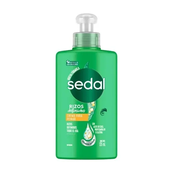 Crema para Peinar Sedal Rizos Definidos C/135 mL