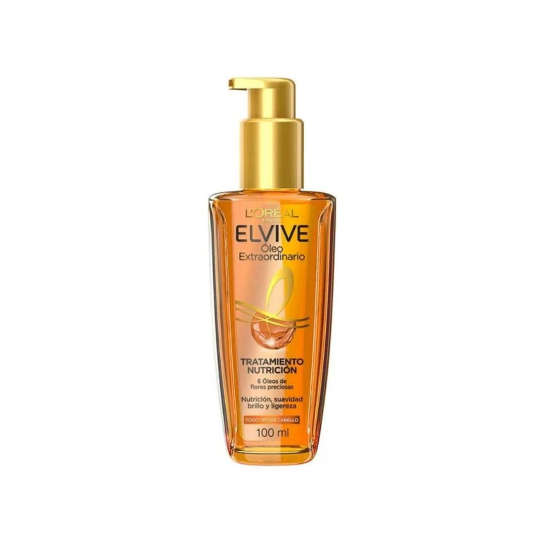 Tratamiento Capilar Loreal Elvive Óleo Extraordinario Nutrición 100 ml