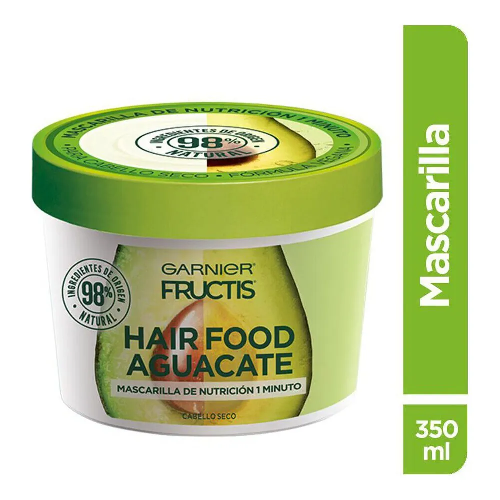 Mascarilla para Cabello Garnier Fructis Hair Food Aguacate C/350 mL