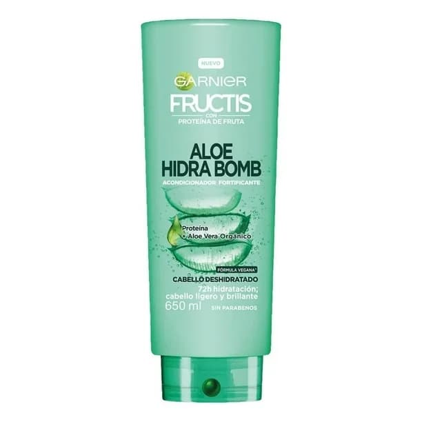 Acondicionador Garnier Fructis Aloe Hidra Bomb C/650 mL