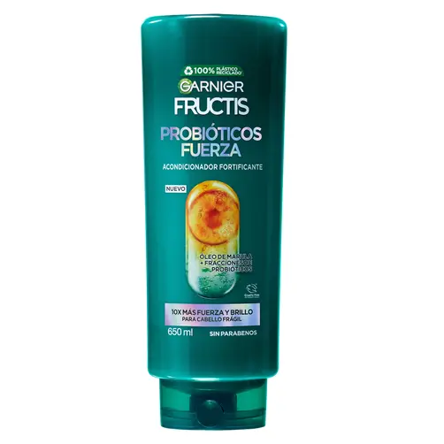 Acondicionador Garnier Fructis Probioticos Fuerza C/650 mL