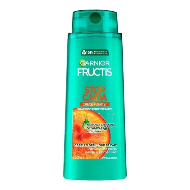 Shampoo Garnier Fructis Stop Caida Crece Fuerte 650 ml