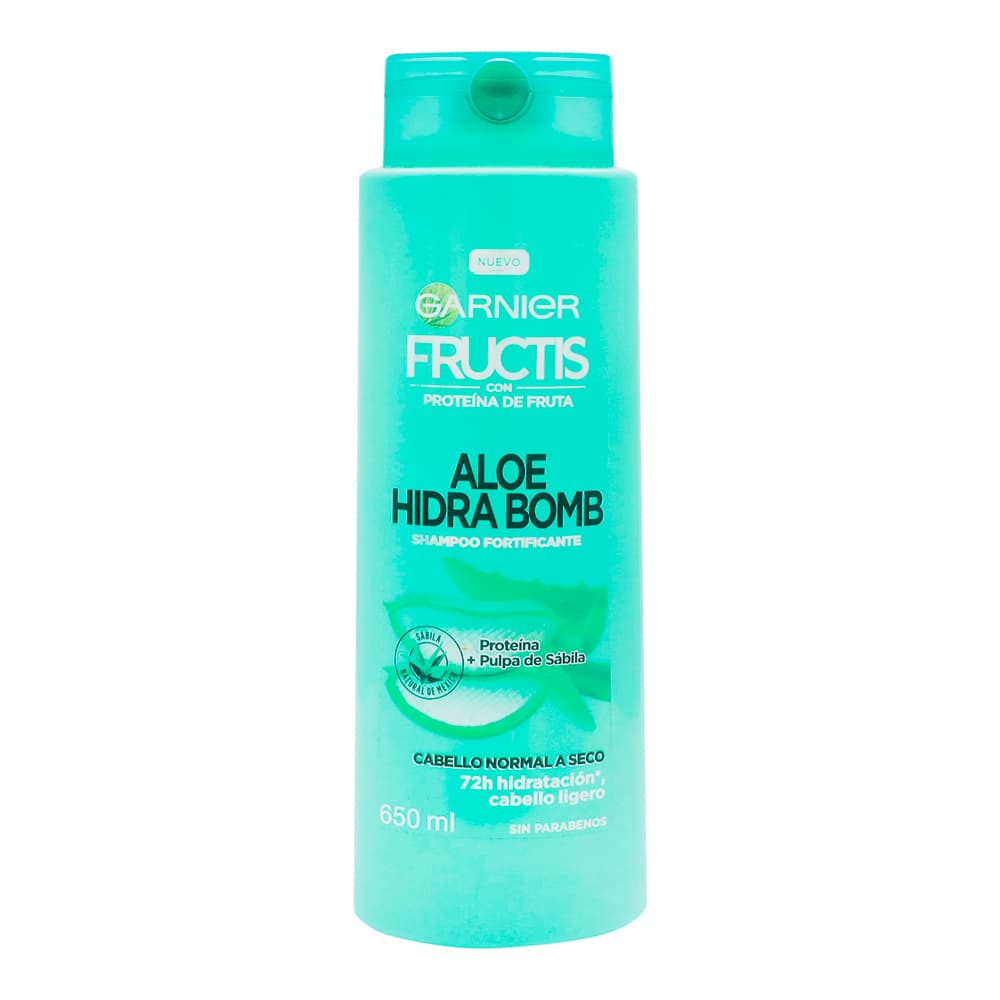 Shampoo Garnier Fructis Aloe Hidra Bomb 650 ml
