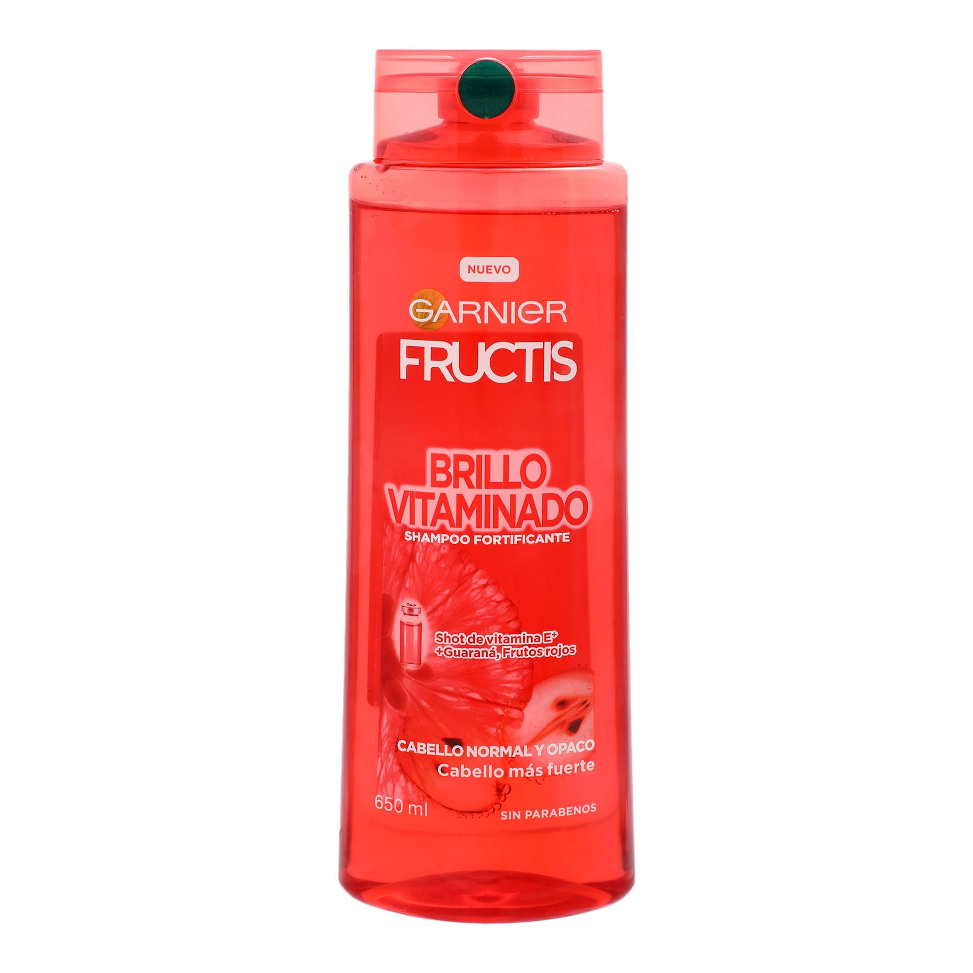 Shampoo Garnier Fructis Brillo Vitaminado C/650 mL