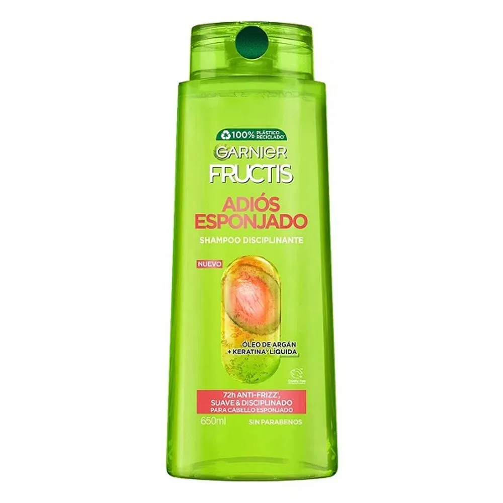 Shampoo Garnier Fructis Adios Esponjado C/650 mL