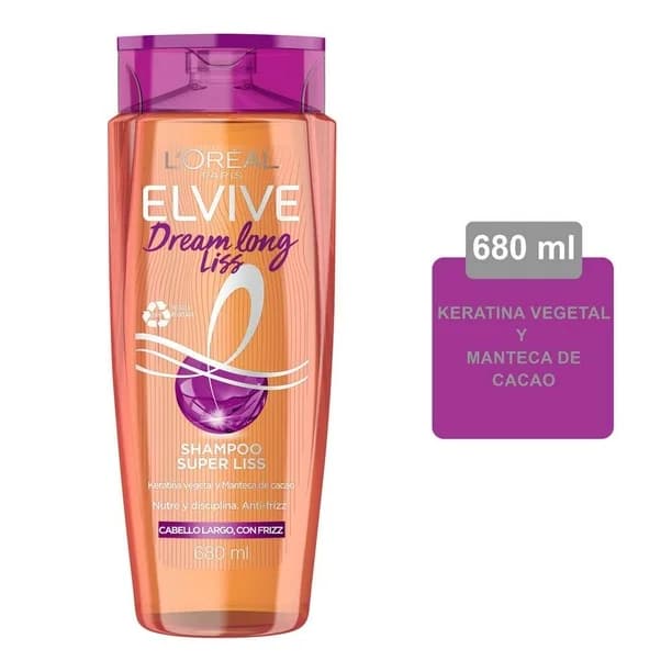 Shampoo Elvive Dream Long Liss C/680 mL