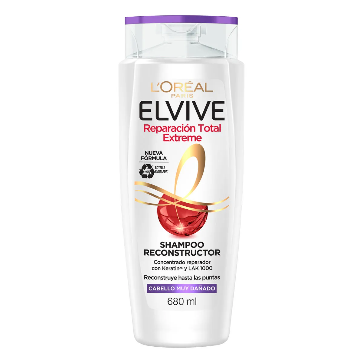 Shampoo Loreal Elvive Reparacion Total Extreme C/680 ml