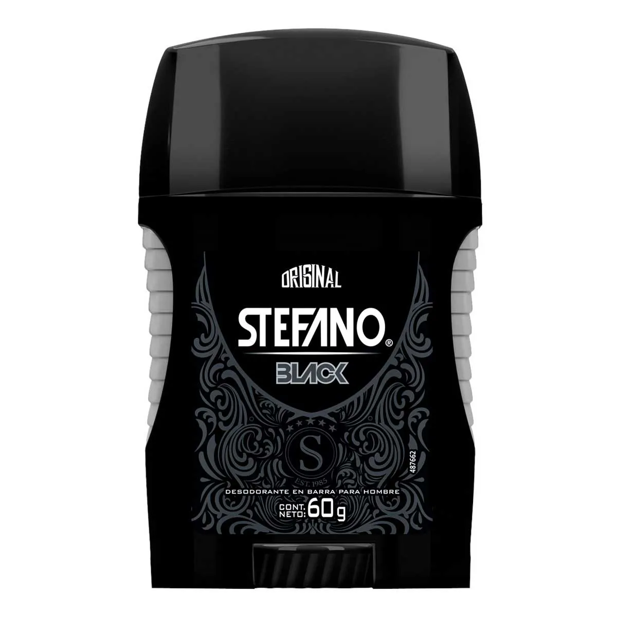 Desodorante Stefano en barra Black C/54 g