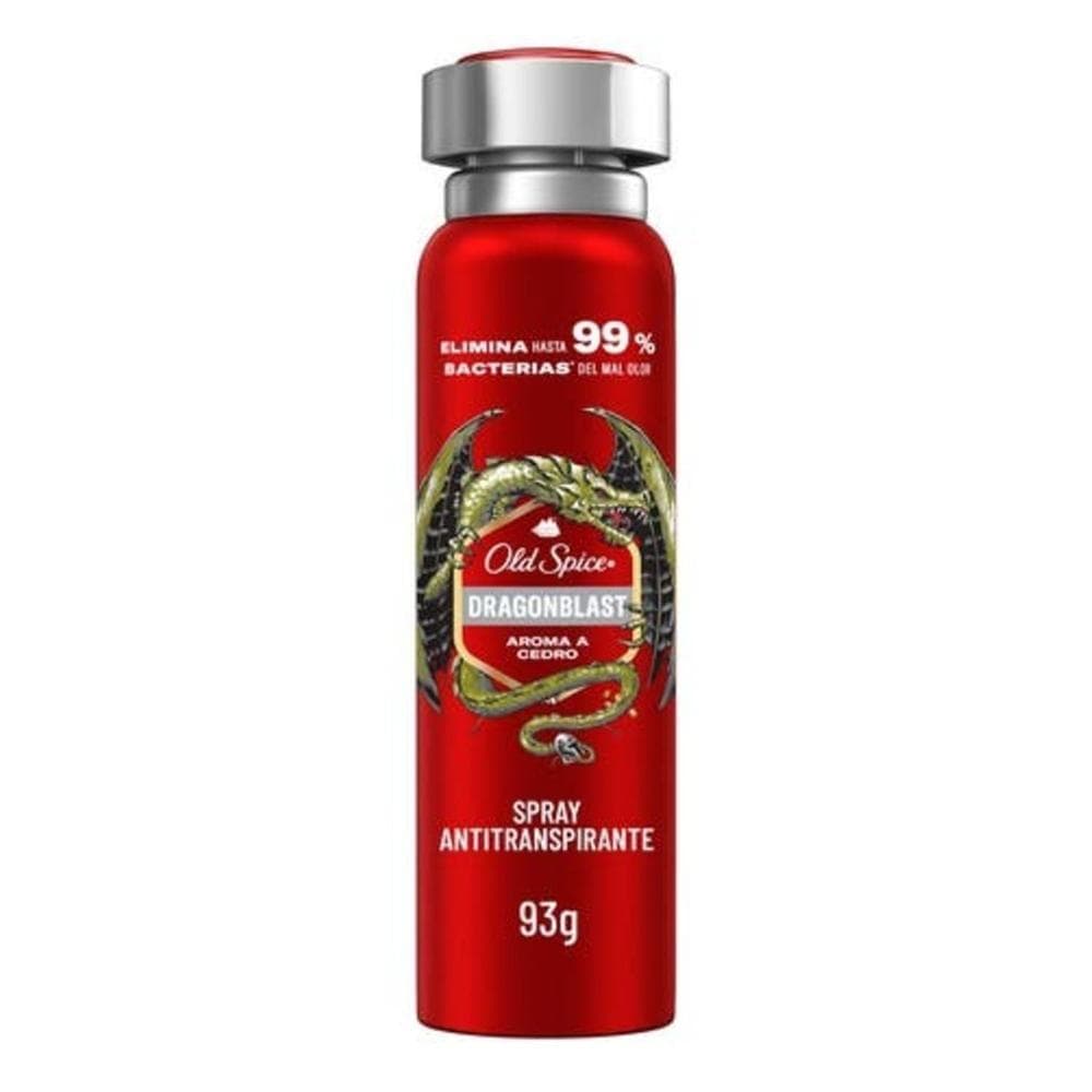 Antitranspirante Old Spice en Aerosol Dragonblast C/93 g