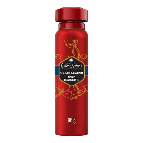 Desodorante Old Spice en Aerosol Ocean Legend C/96 g