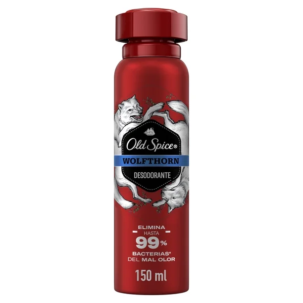 Desodorante Old Spice en Aerosol Wolfthorn C/96 g
