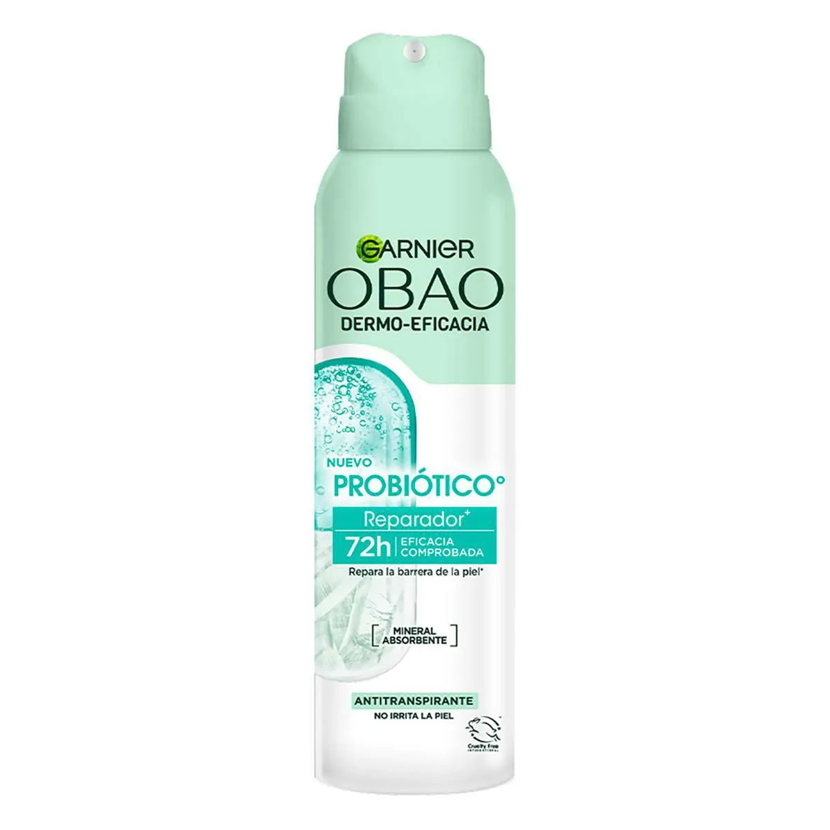 Antitranspirante en Aerosol Garnier Obao Dermo-Eficacia Probiotico 150 m