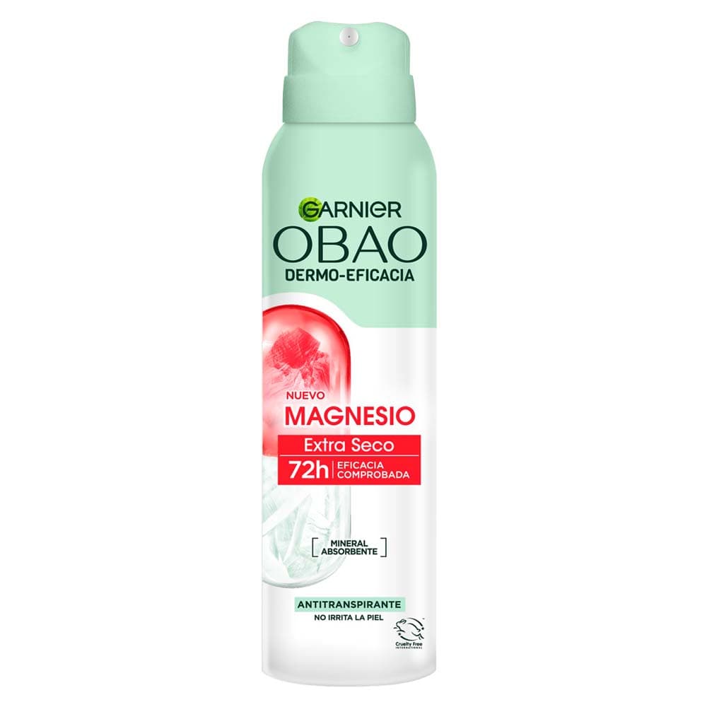 Antitranspirante en Aerosol Garnier Obao Dermo-Eficacia Magnesio 150 ml