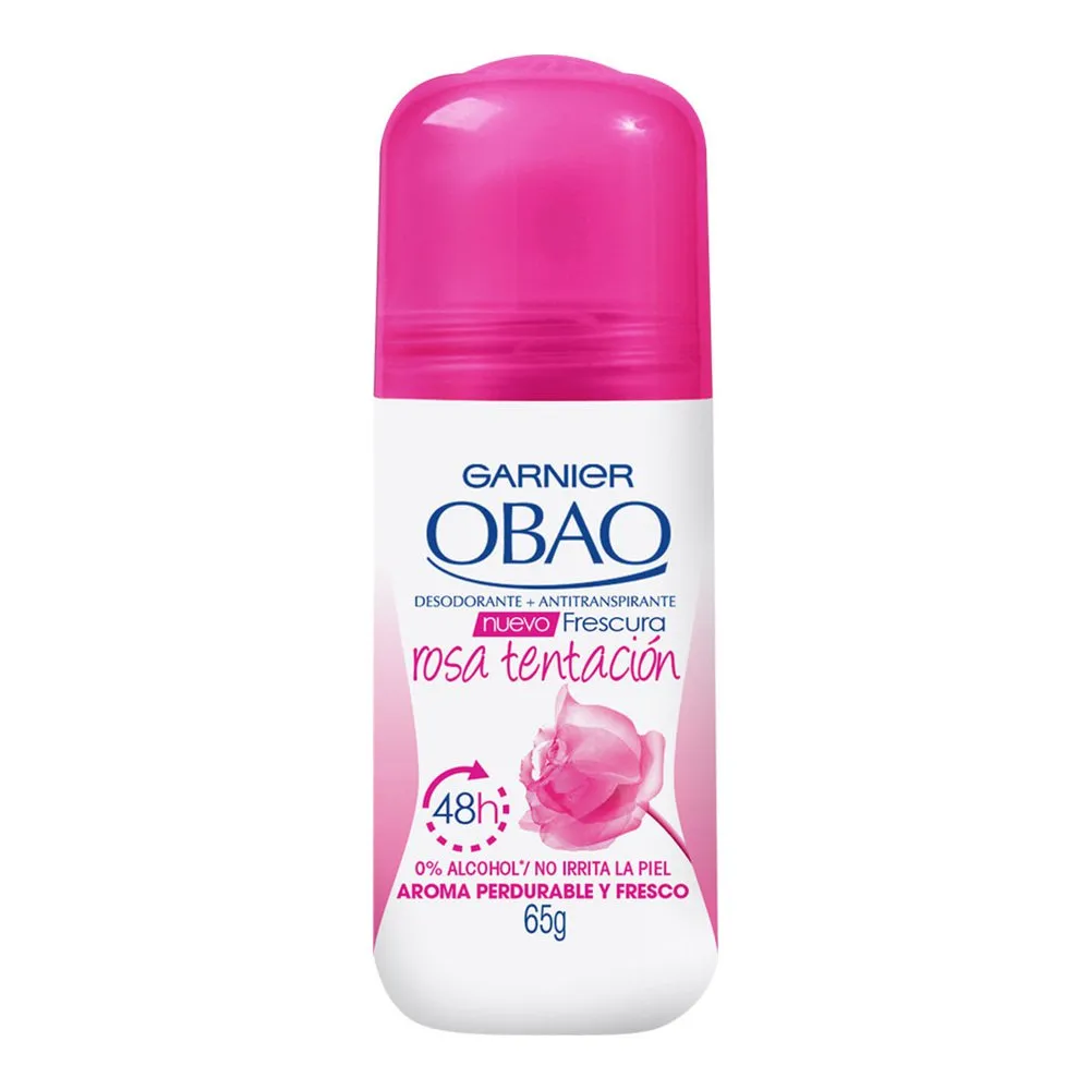 Desodorante Obao Roll-On Rosa Tentacion 65 g