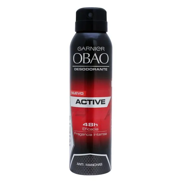Desodorante Obao Men en Aerosol Active 150 ml