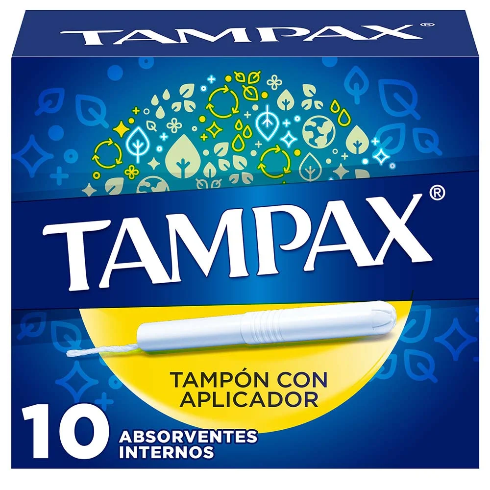Tampones TAMPAX Regular C/10 pzas