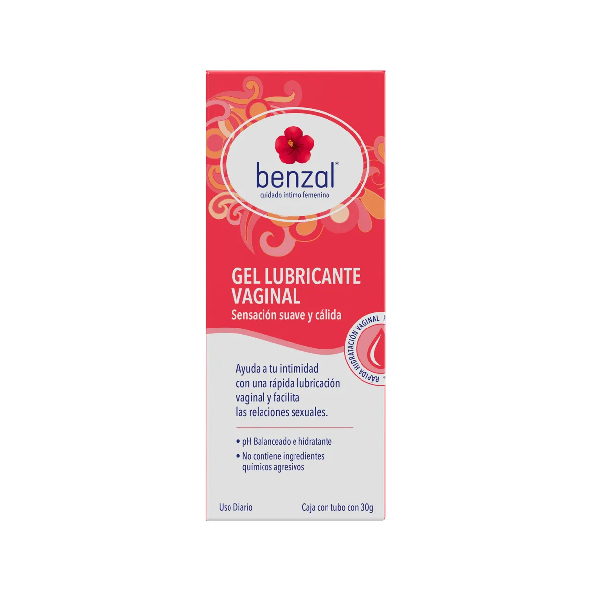 Gel Lubricante Vaginal Benzal Sensacion Suave C/30 g