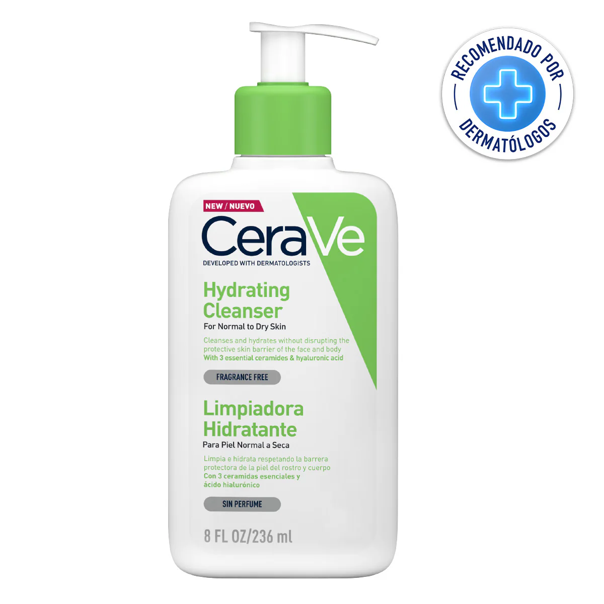 Crema Corporal Cerave Hidratante Normal 236 Ml