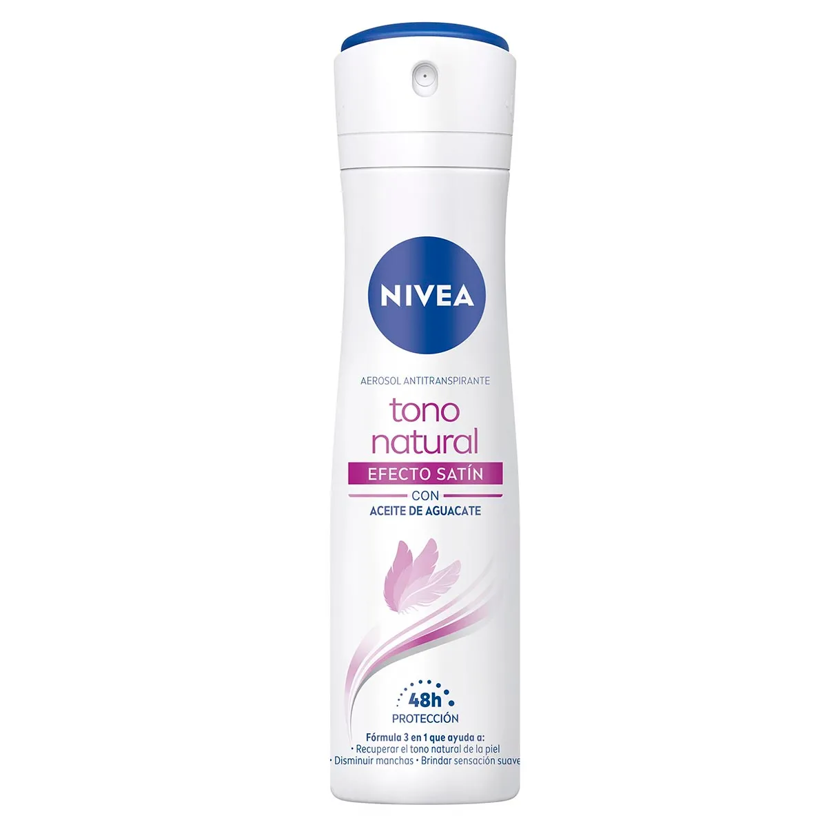 Antitranspirante en Aerosol Nivea Aclarado Efecto Satín C/150 mL