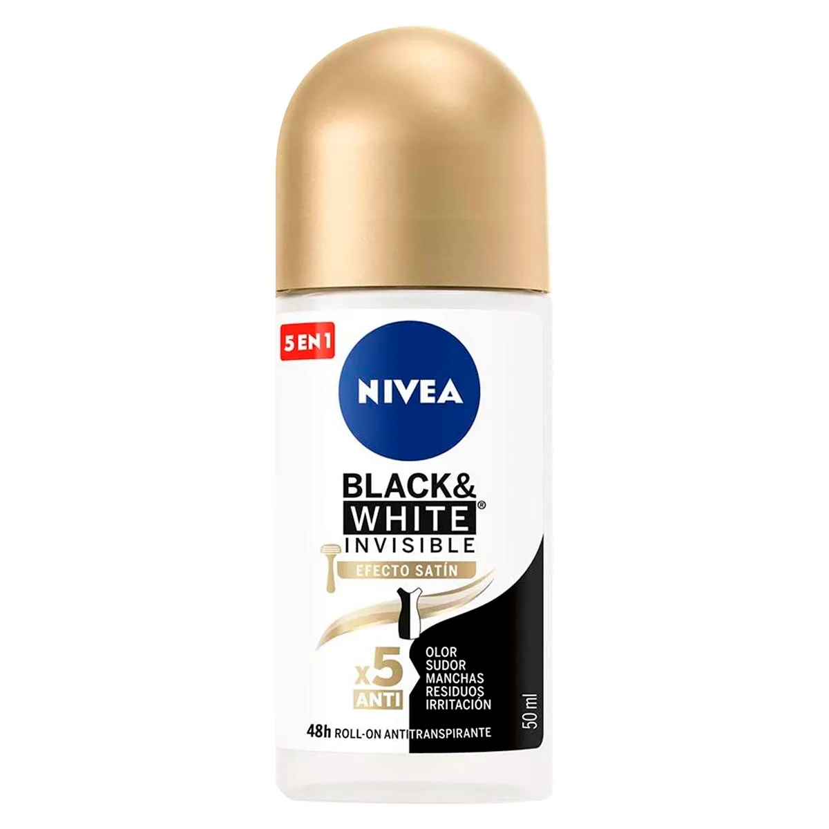 Desodorante Roll-On Nivea Invisible 50 ml