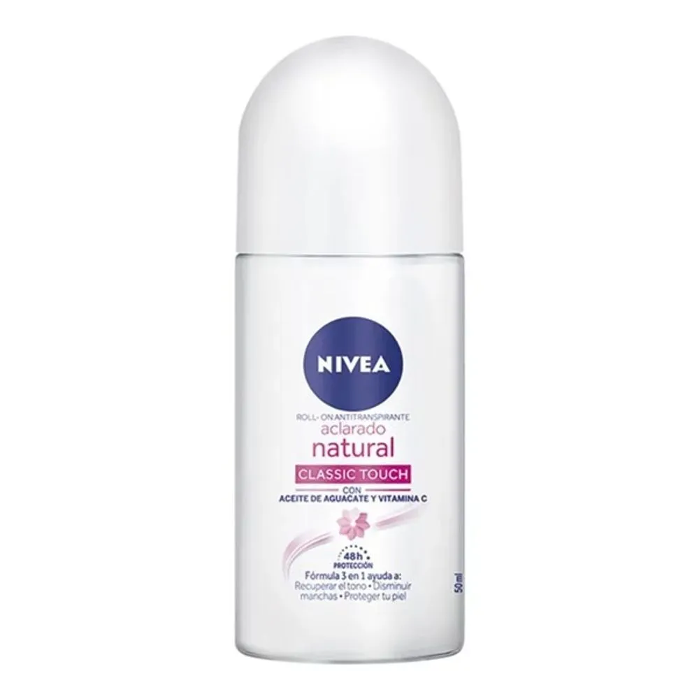 Desodorante Roll-On Nivea Classic Touch 50 ml