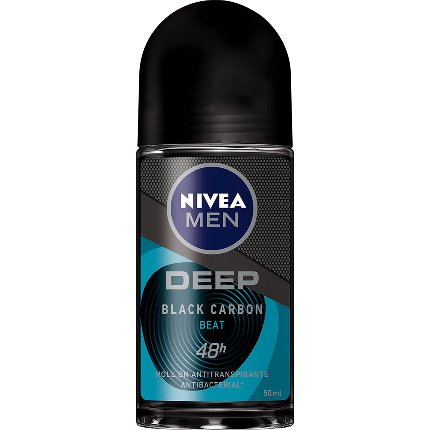 Desodorante Roll-On Nivea Men Black Carbon Beat C/50 mL